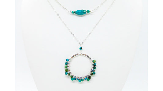 Layered Gemstone Necklaces