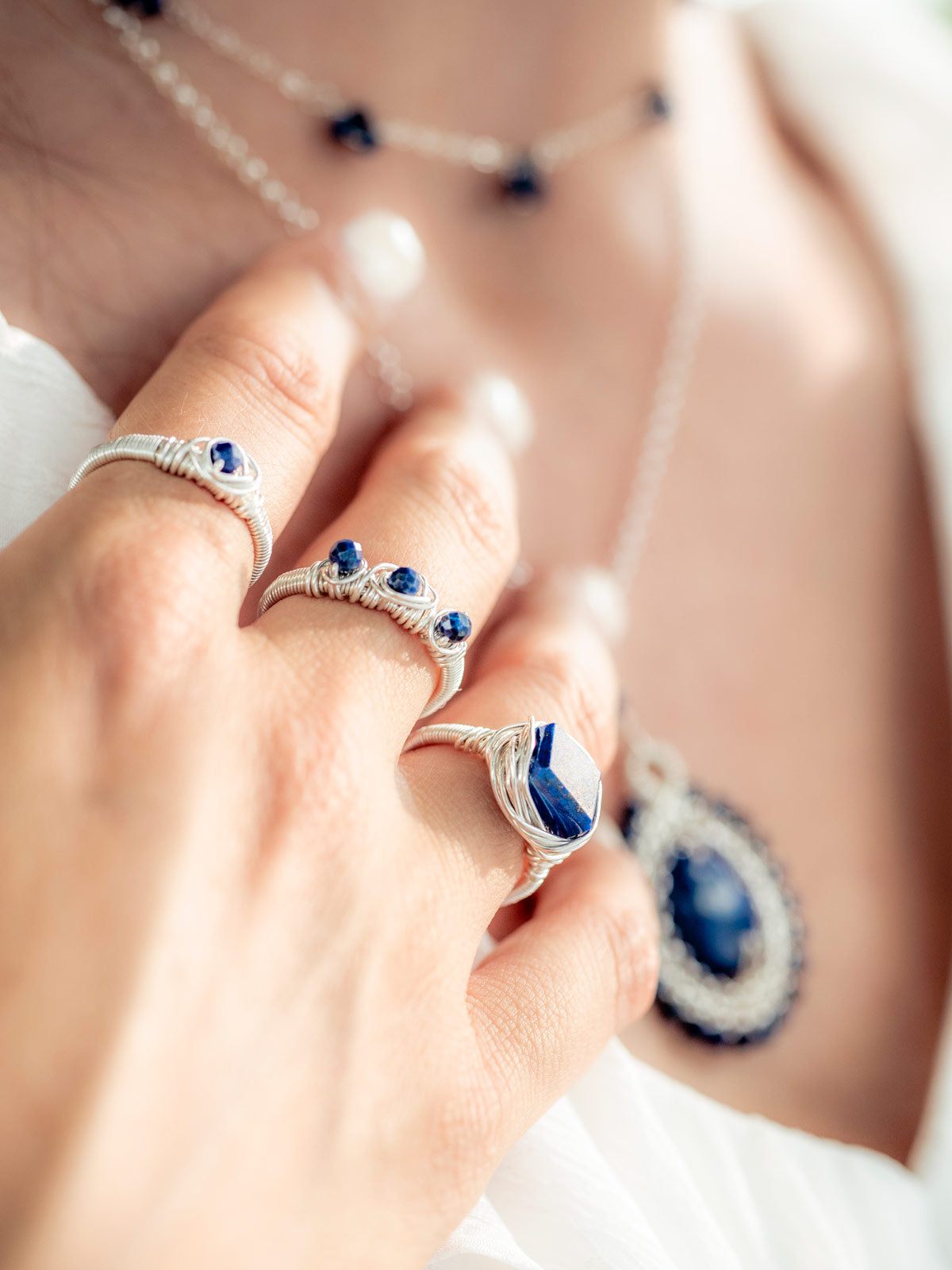 Calla : Lapis Ring - r92