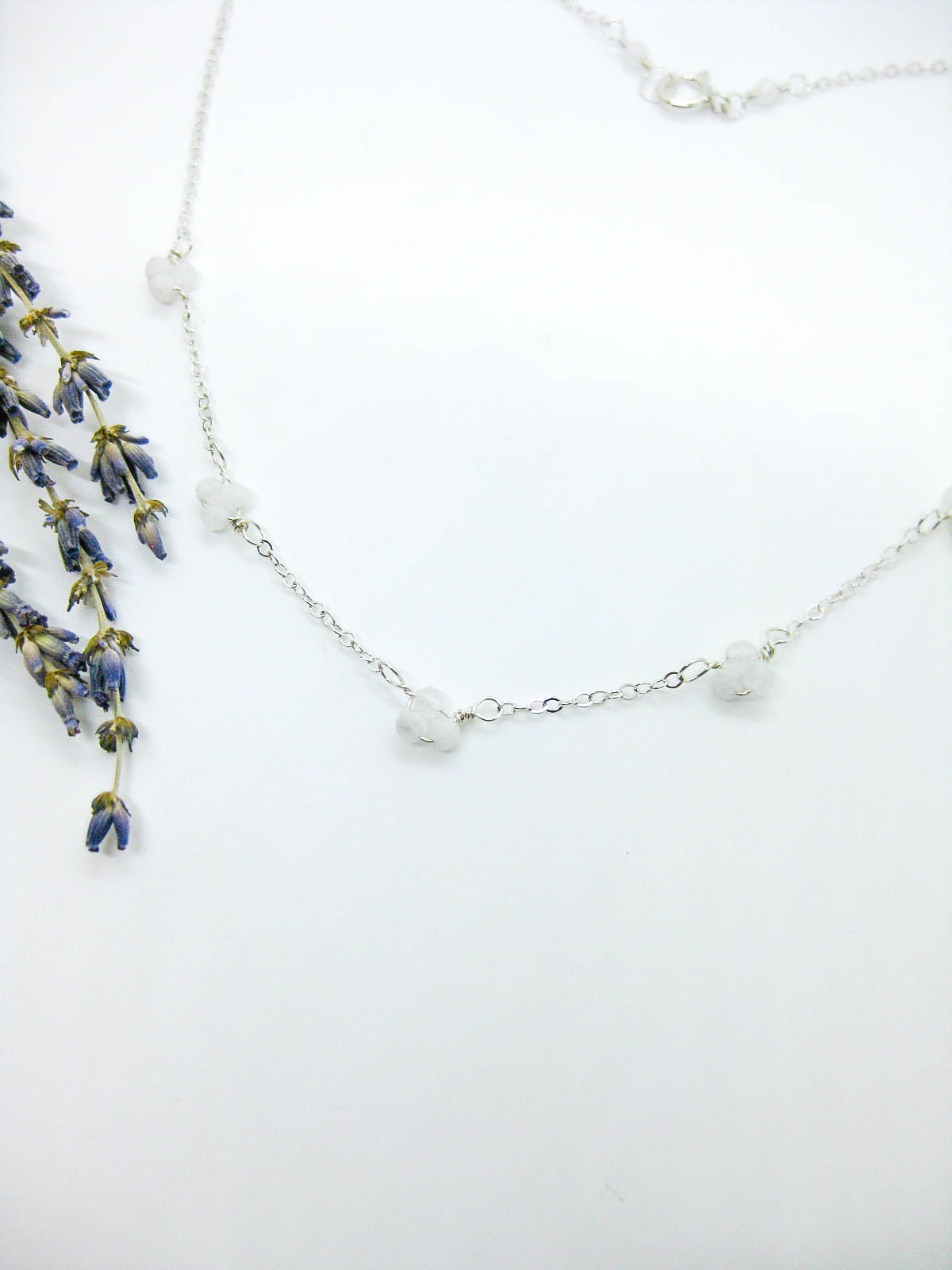 Hyacinth: Moonstone Choker