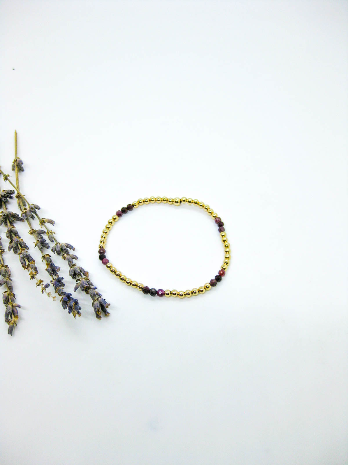 Juniper: Ruby Stretch Bracelet