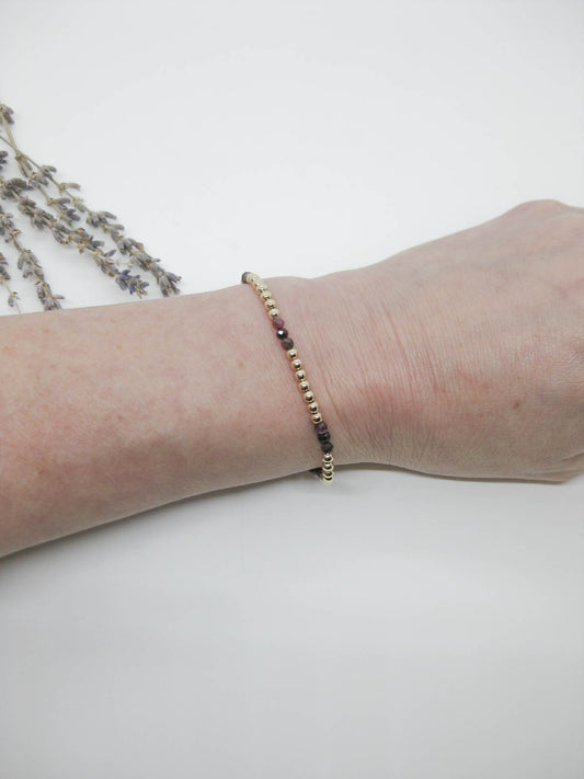 Juniper: Ruby Stretch Bracelet