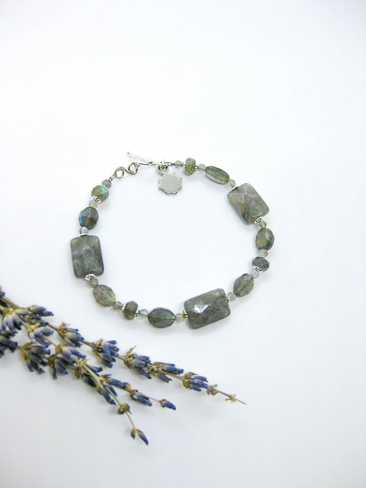 Calla II: Labradorite Bracelet - b351