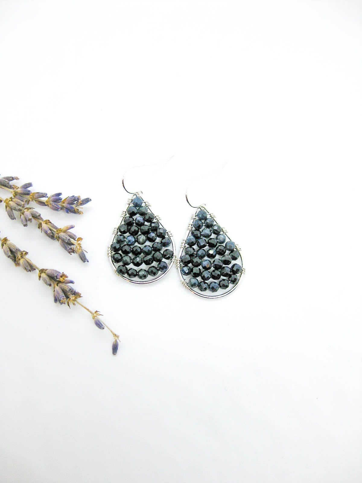 Byrony: Sapphire Earrings