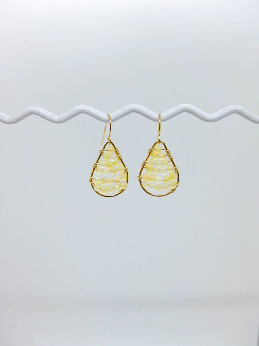 Cassia: Opal Earrings