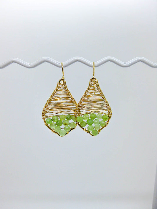 Stargazer: Jade Earrings