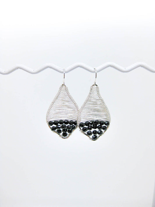 Stargazer: Onyx Earrings