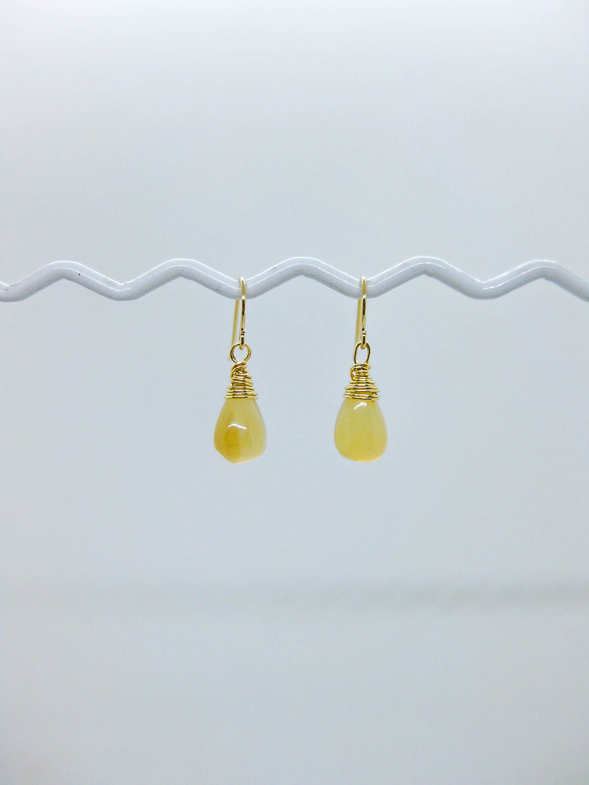 Chamomile: Opal Earrings - e748