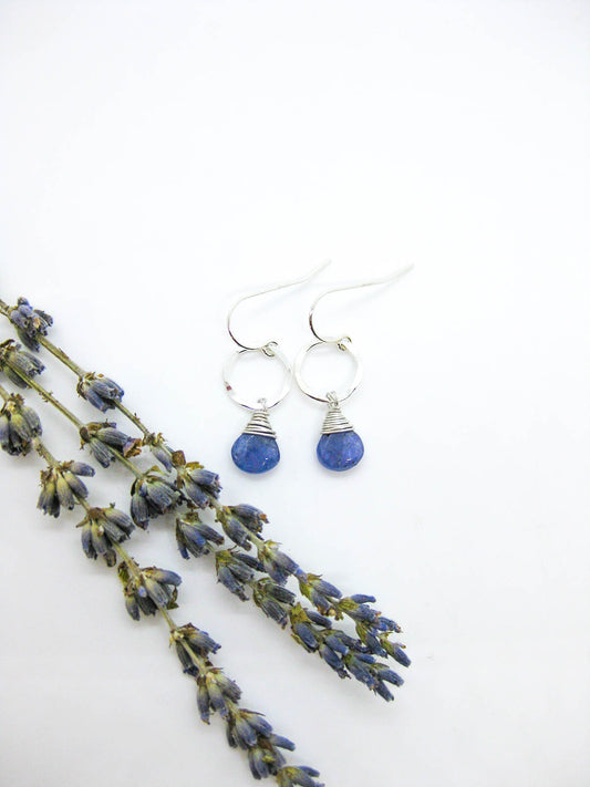 Daisy: Tanzanite Earrings - e753