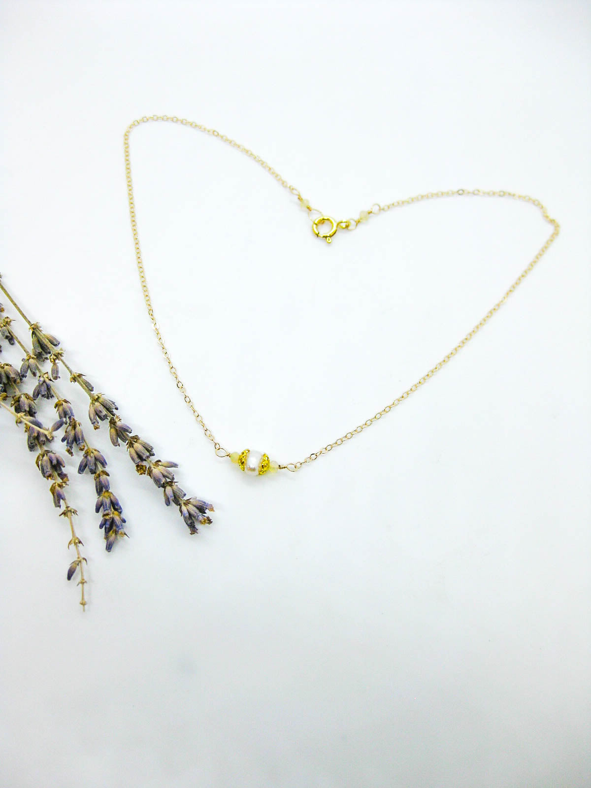 Heather: Opal Pearl Choker