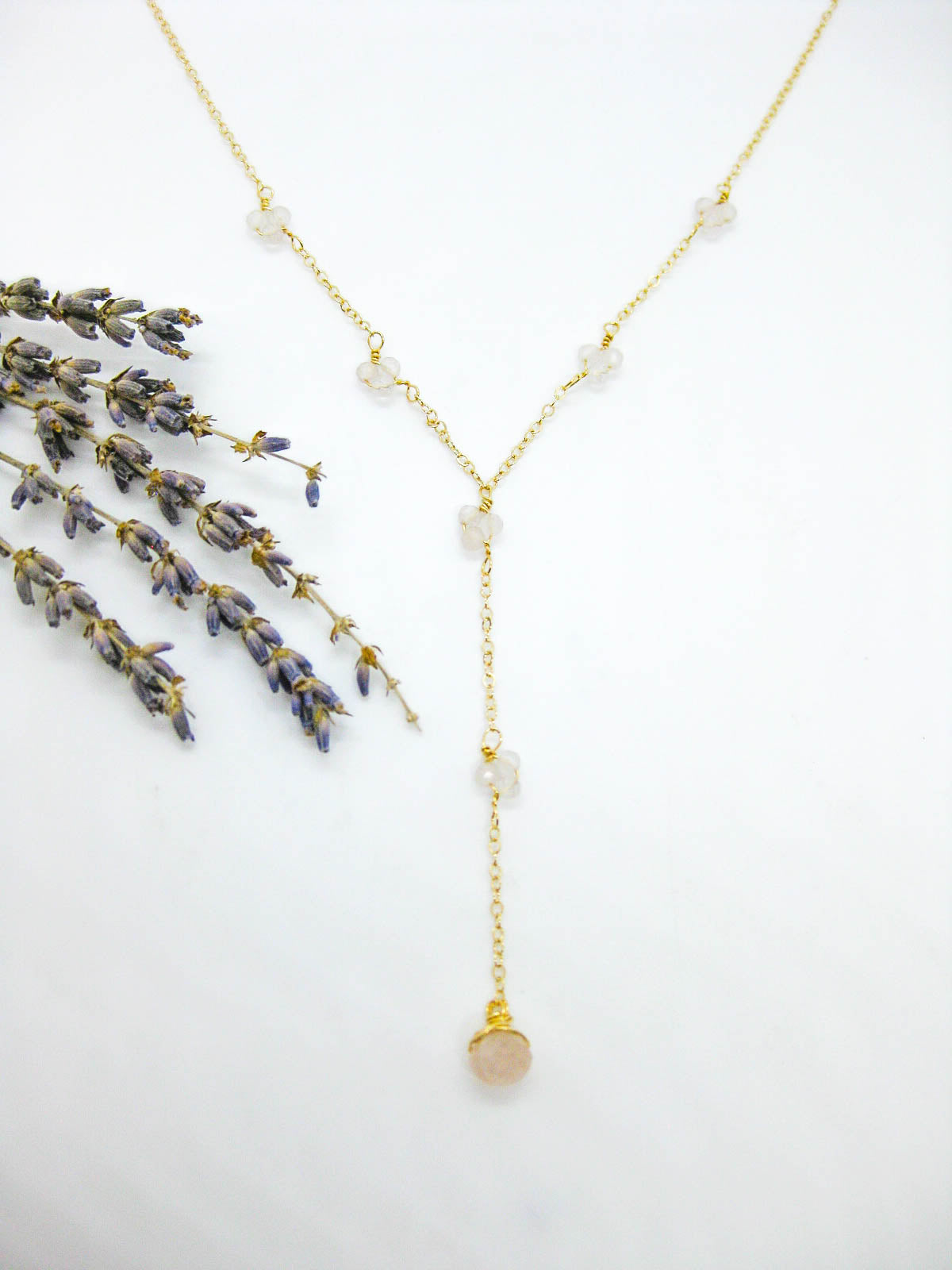 Hyacinth Drop Necklace