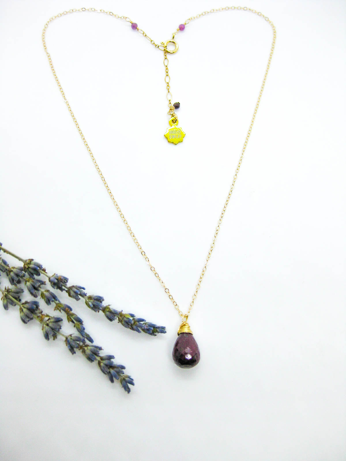 Amar: Ruby Necklace - n601