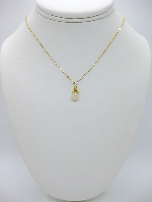 Poppy: Opal Necklace - n614oak