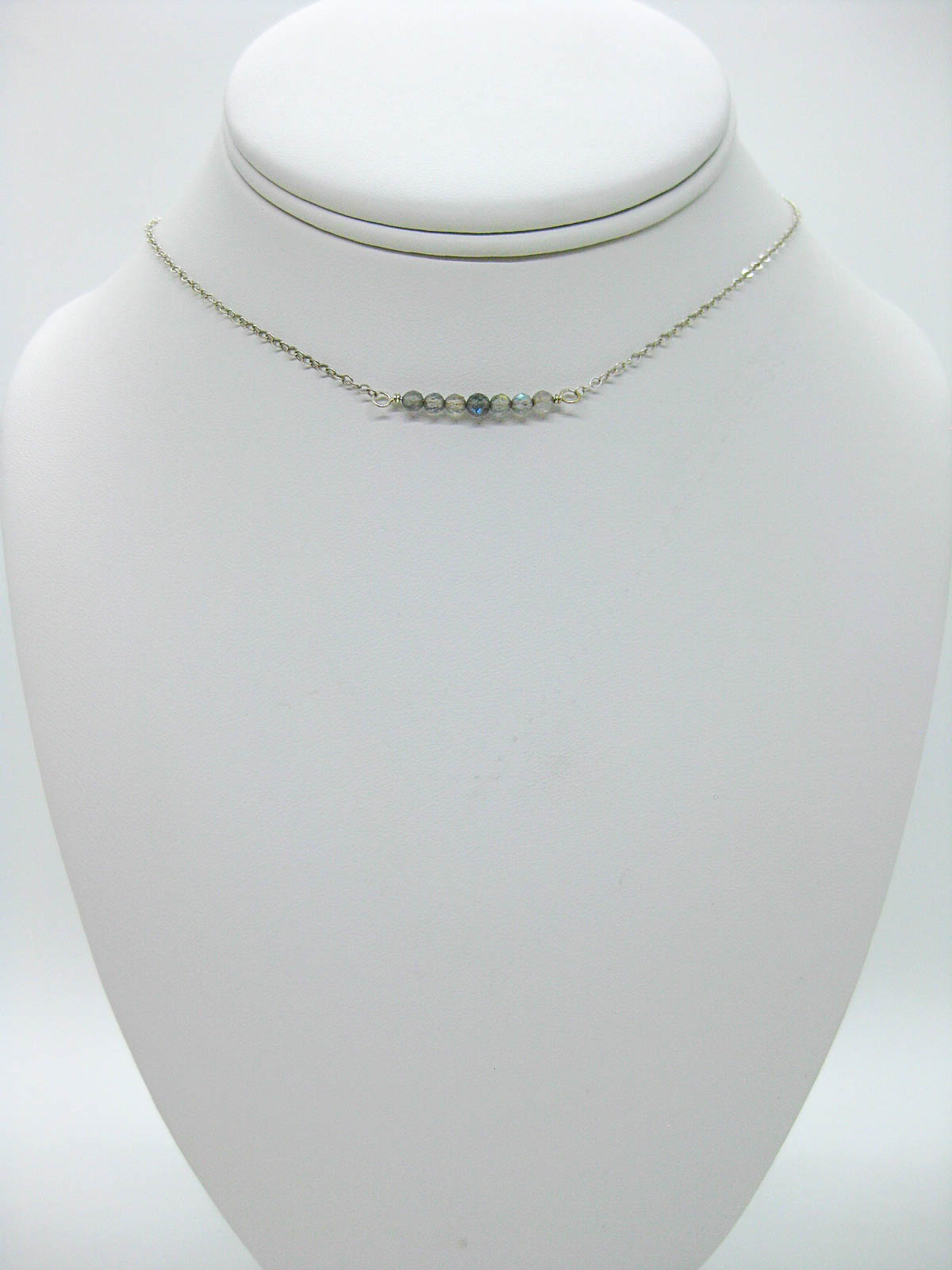 Violet: Labradorite Choker - n627