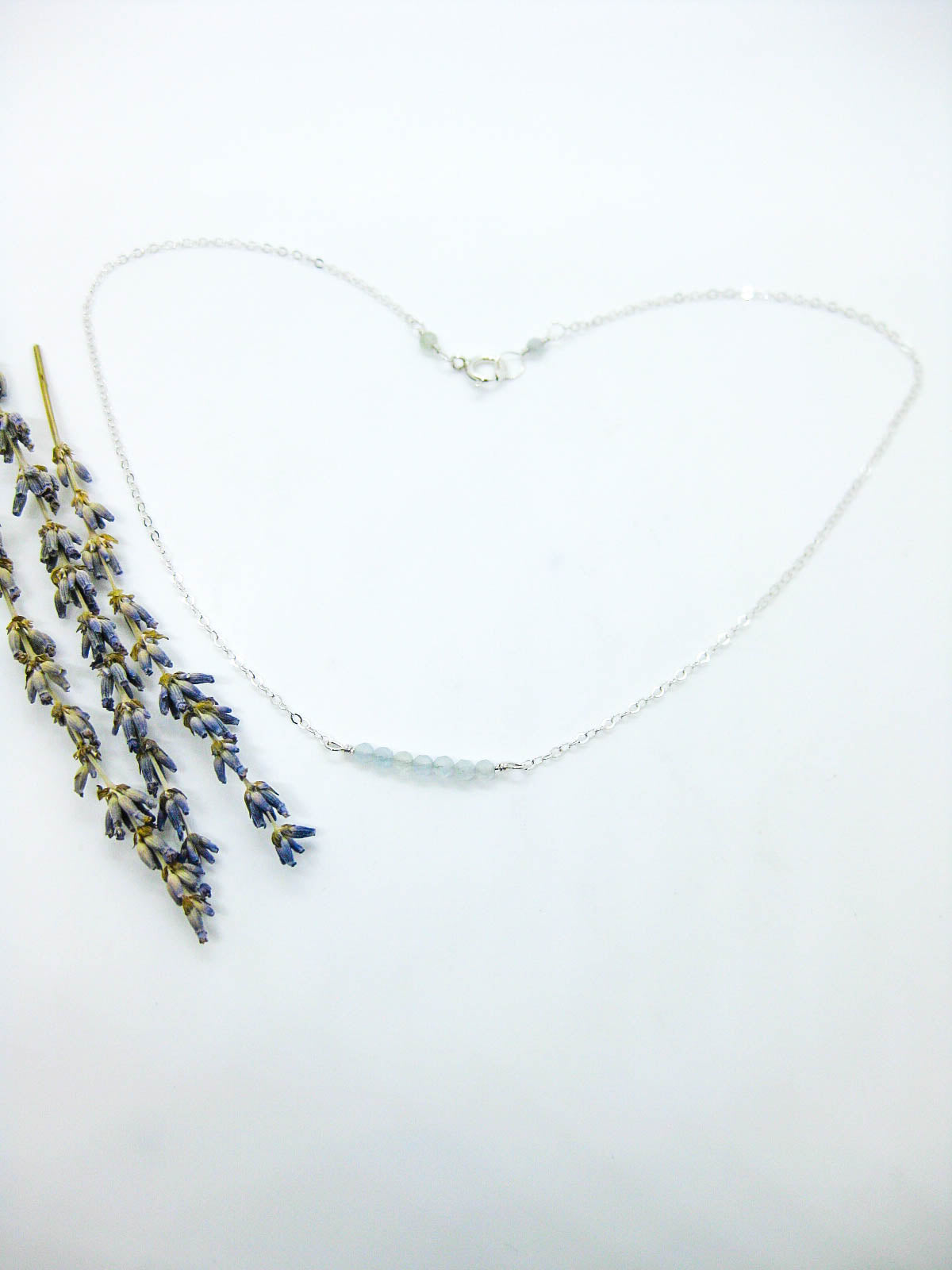 Violet: Aquamarine Choker