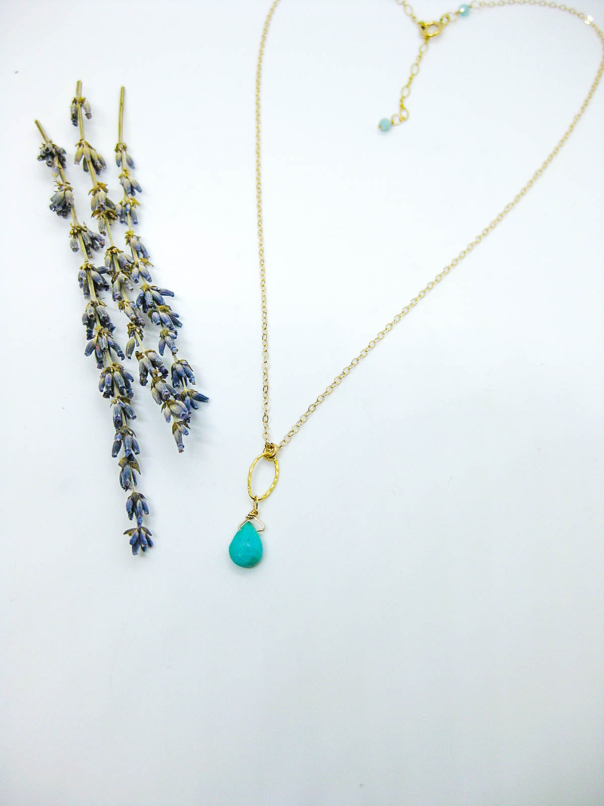 Chrysanthe: Turqoise Necklace - n642