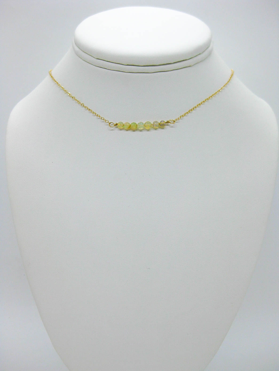 Violet: Opal Choker - n643