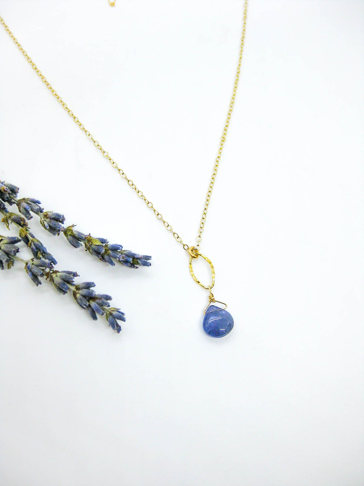 Chrysanthe: Tanzanite Necklace - n651