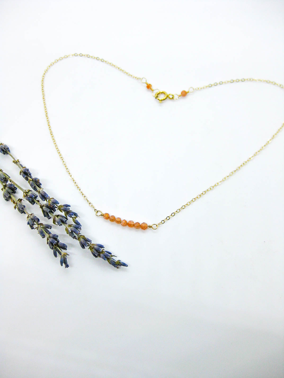 Violet: Sunstone Choker