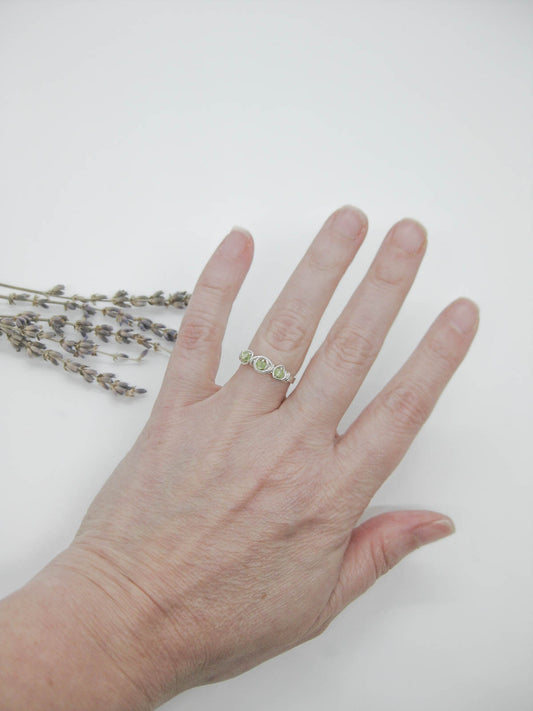 Hyacinth: Peridot Ring