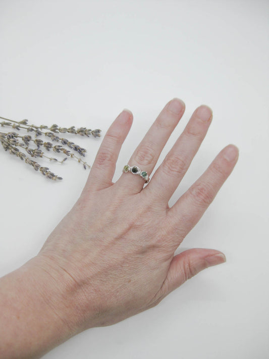 Hyacinth: Tourmaline Ring