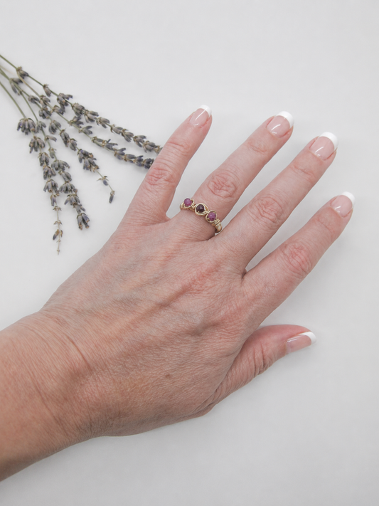 Hyacinth: Ruby Ring, Wrapped