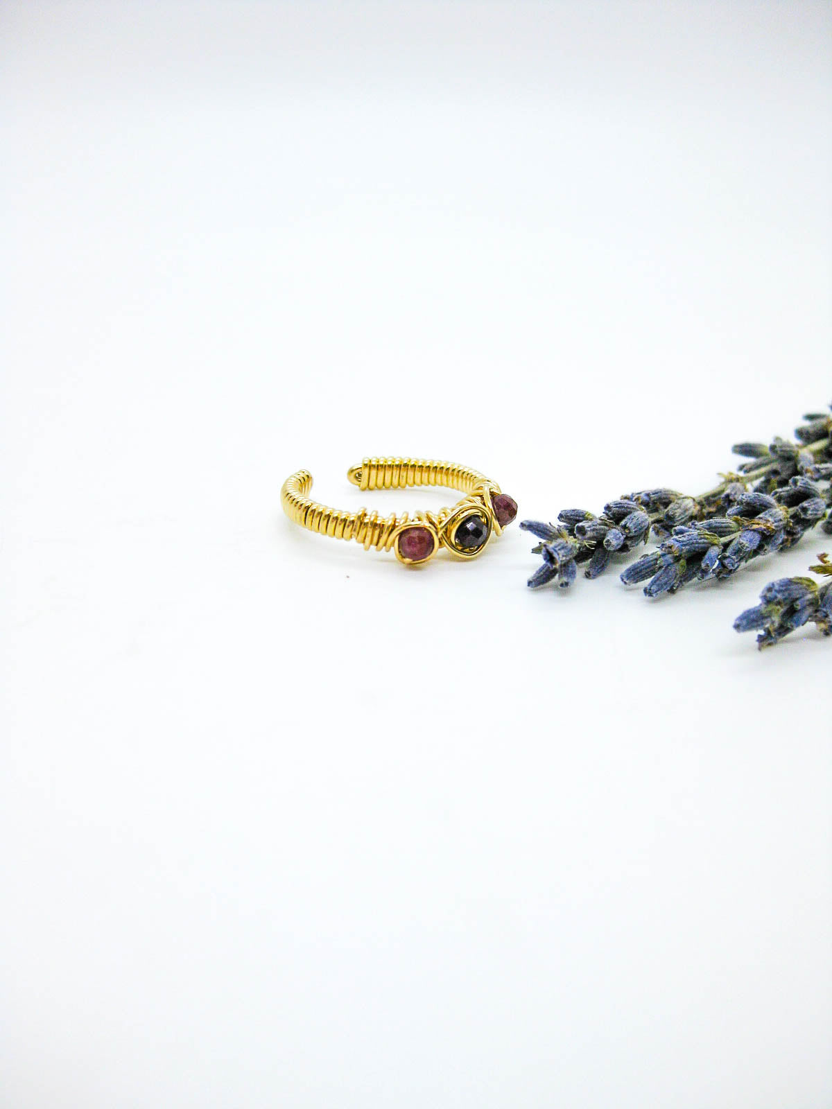 Hyacinth: Ruby Ring - r56