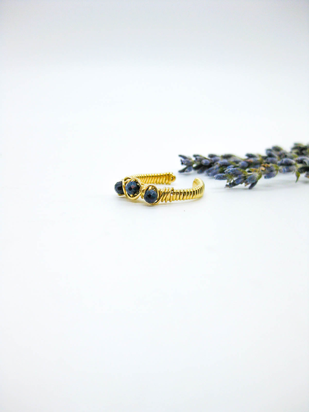 Hyacinth: Sapphire Ring - r58
