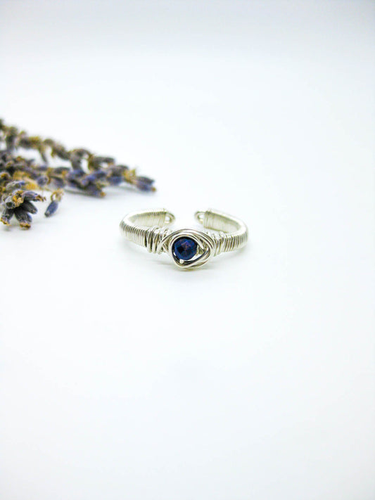 Blossom: Lapis Ring - r84
