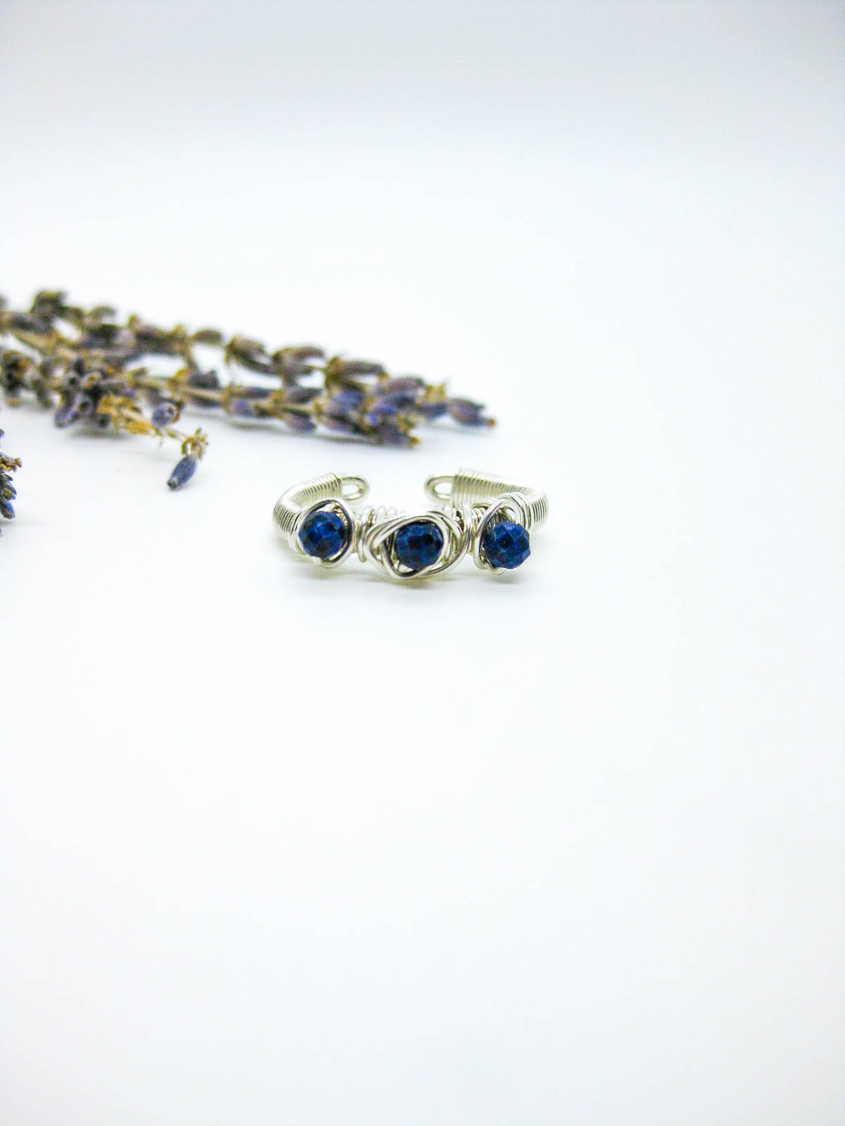 Hyacinth: Lapis Ring - r88