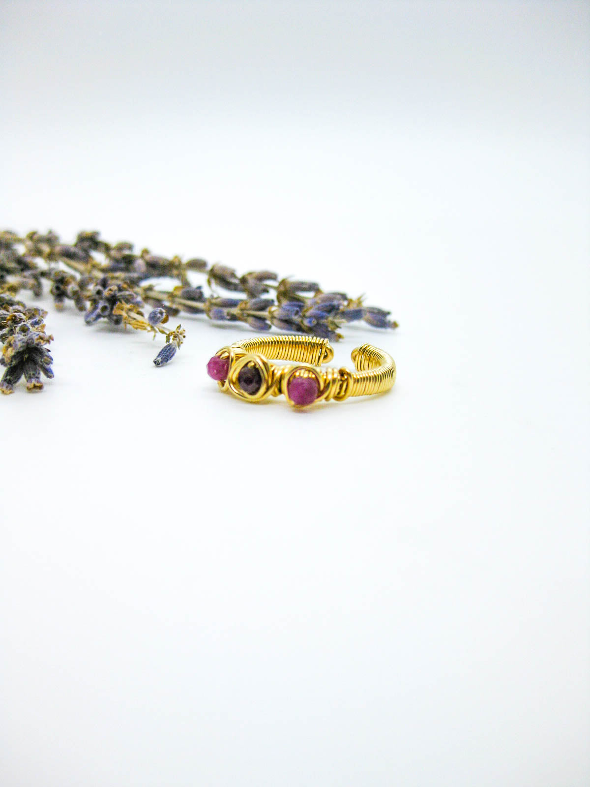 Hyacinth: Ruby Ring - r90