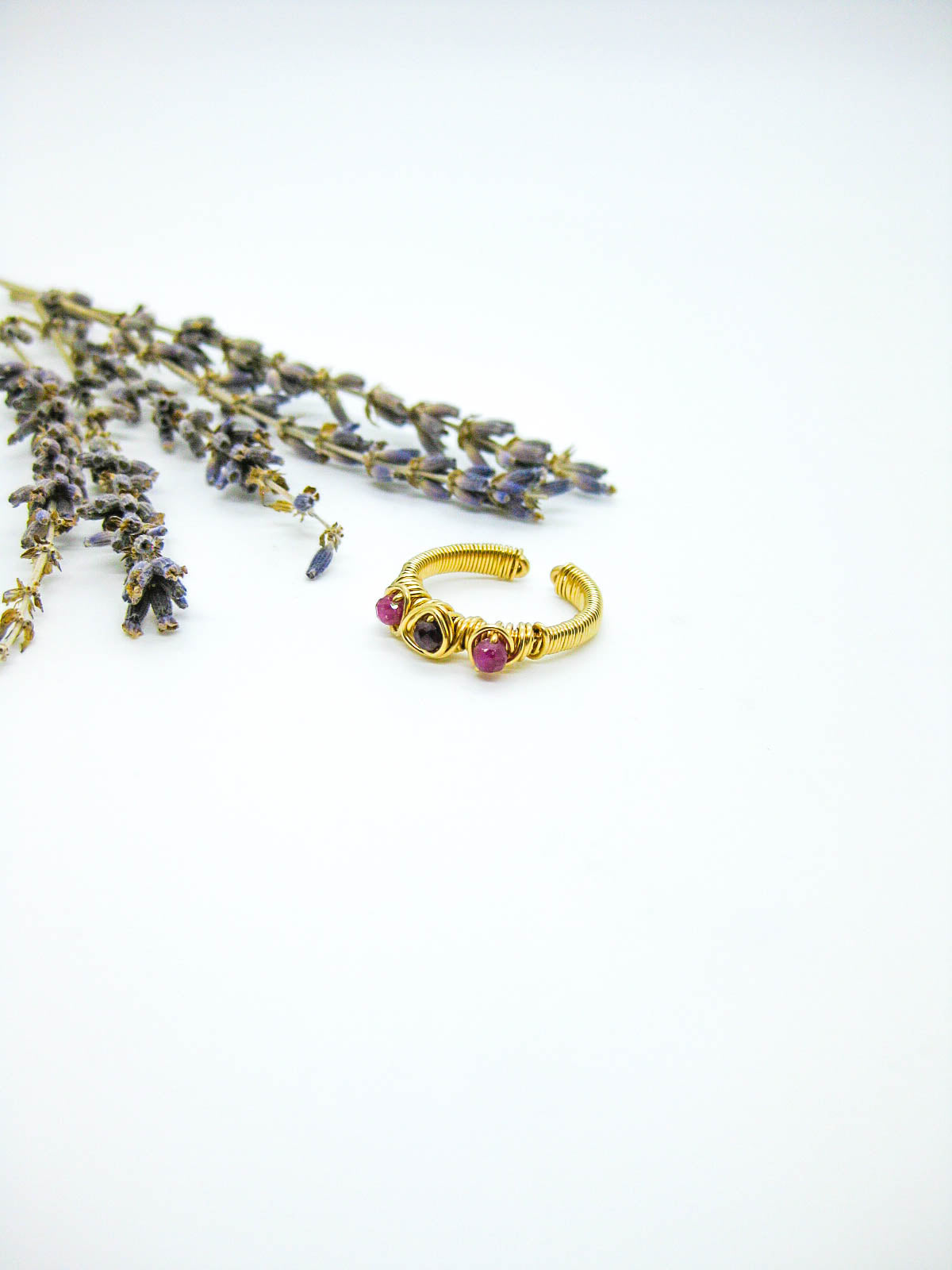 Hyacinth: Ruby Ring - r90
