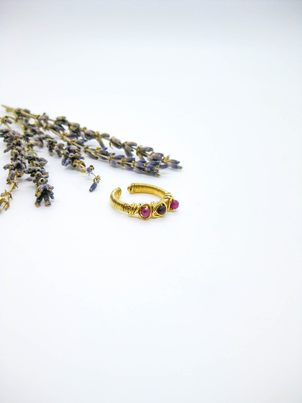 Hyacinth: Ruby Ring - r90