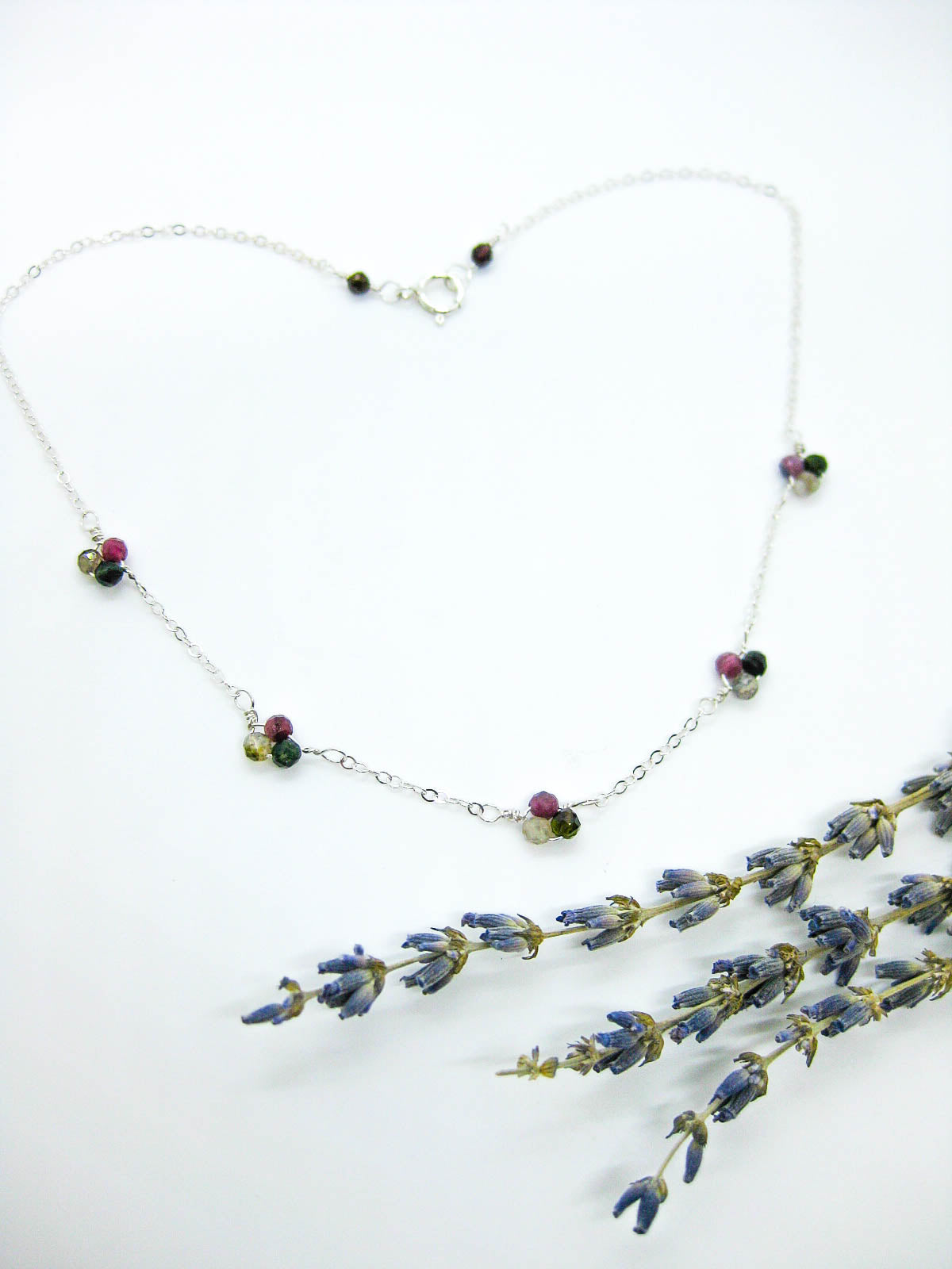 Hyacinth: Tourmaline Choker - n469