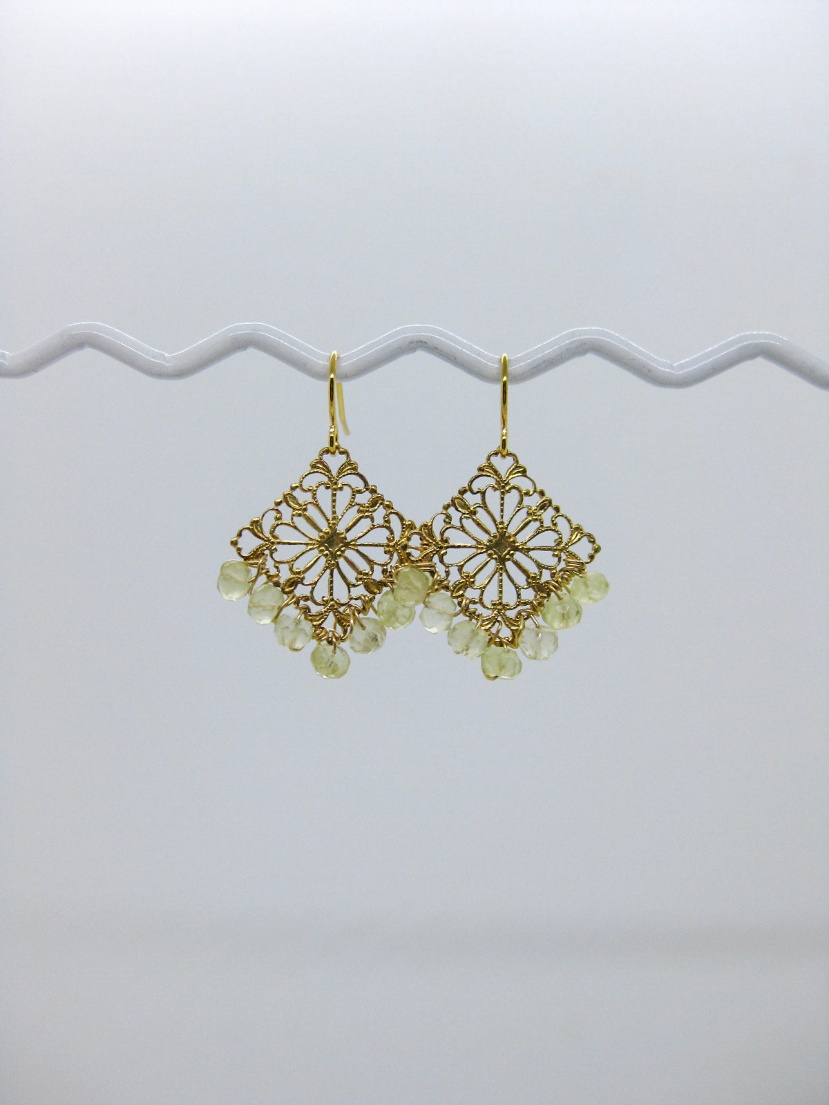 Nila: Lemon Citrine Earrings - e590