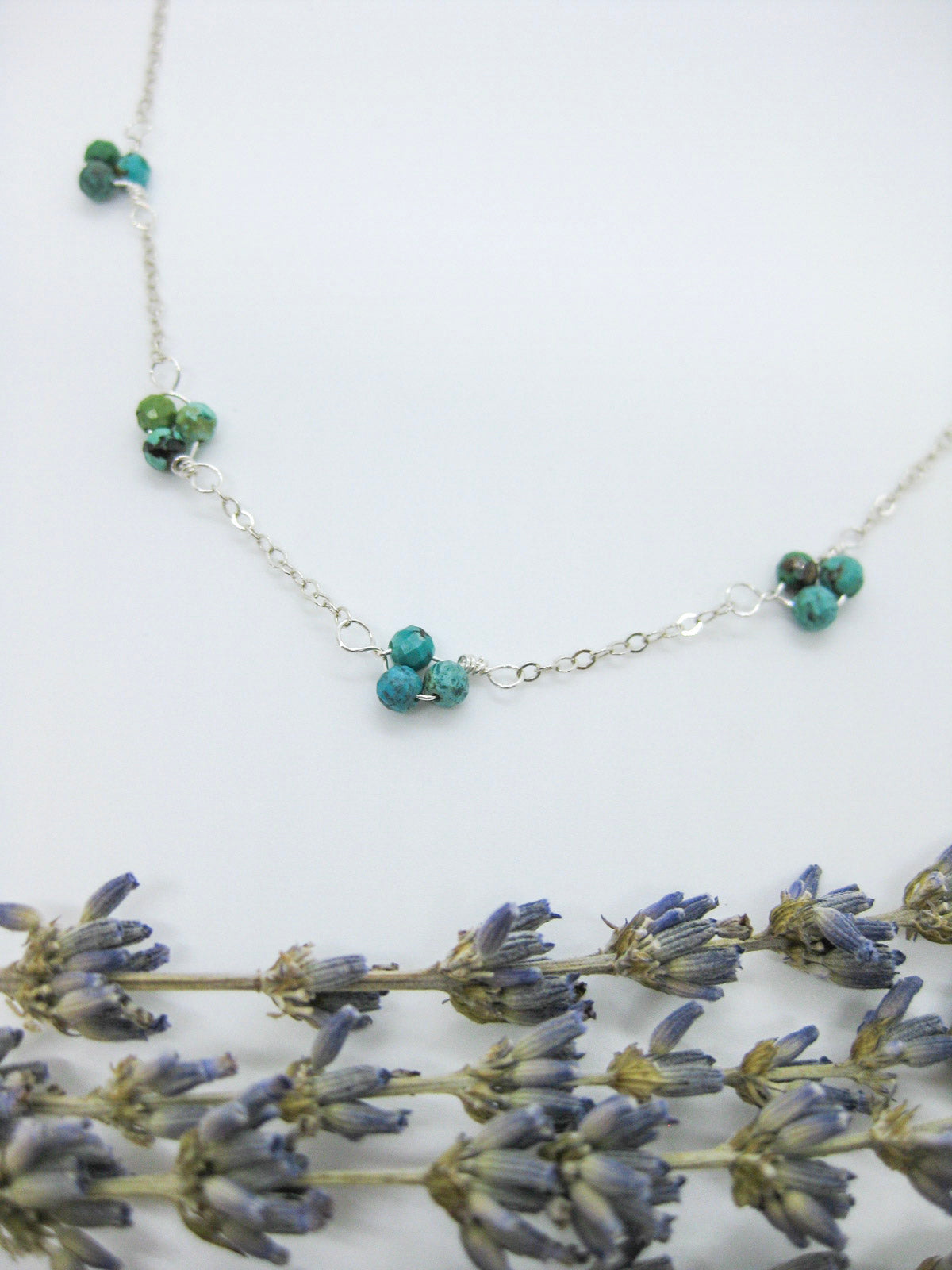 Hyacinth: Turquoise Choker - n480