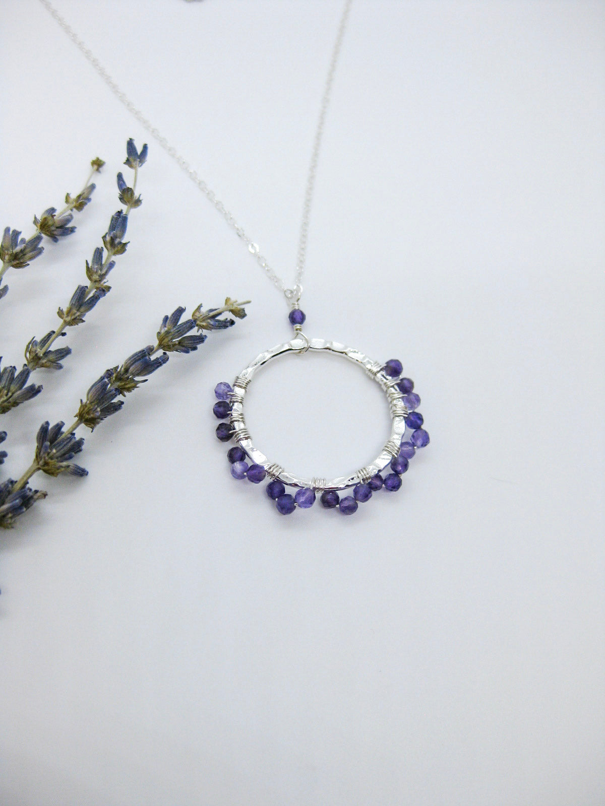 Leilani: Amethyst Necklace - n512