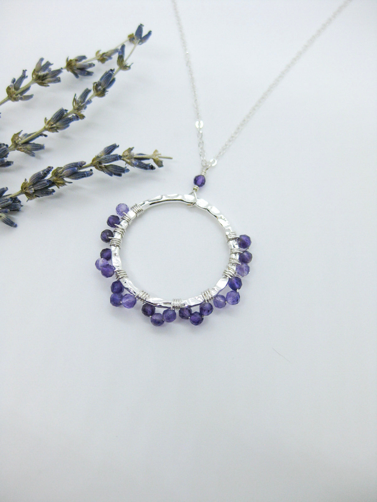 Leilani: Amethyst Necklace - n512