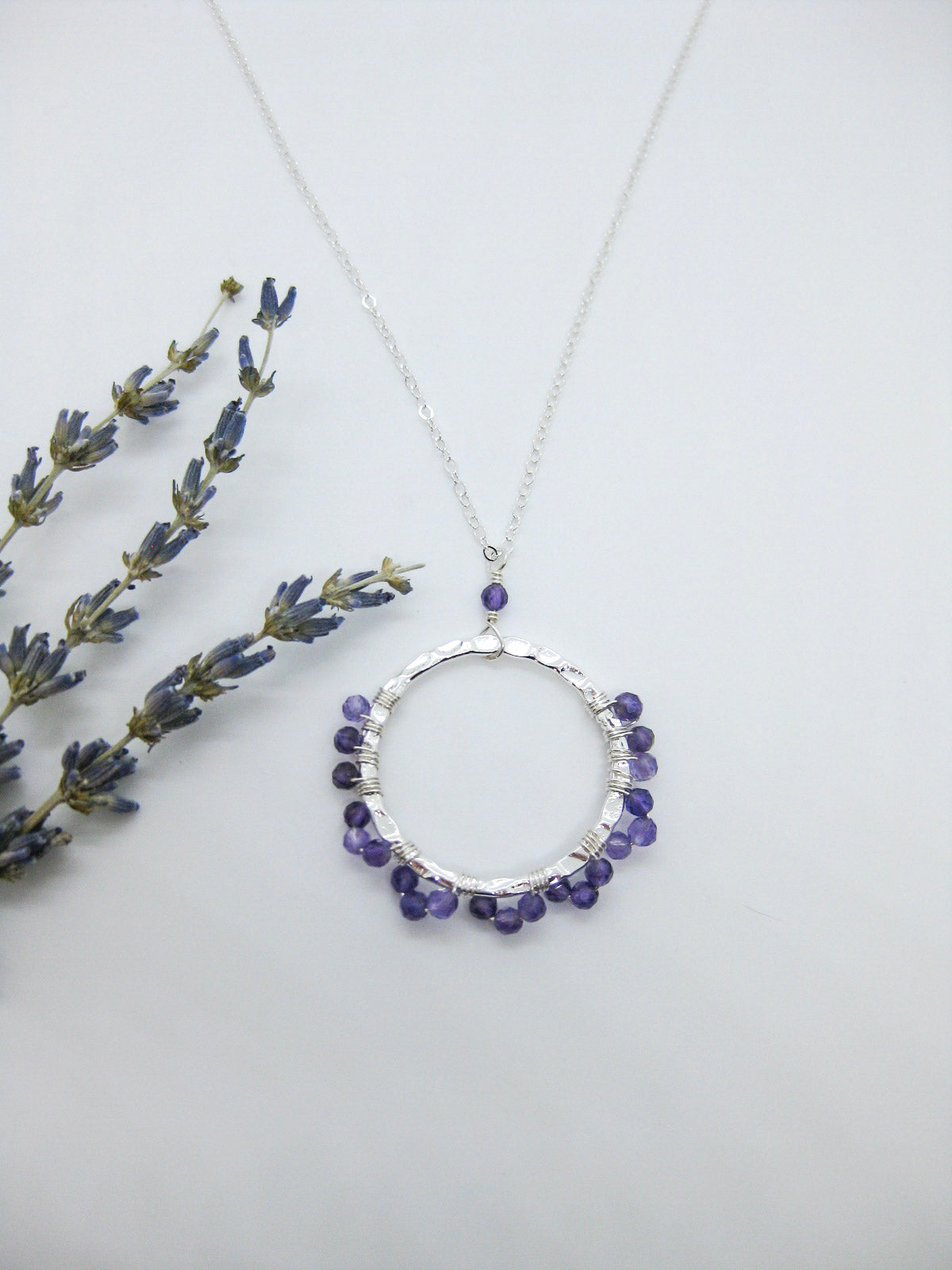 Leilani: Amethyst Necklace - n512