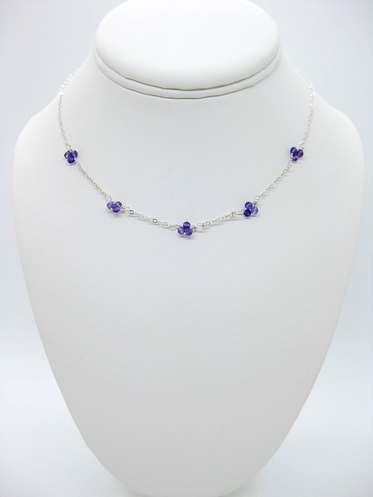 Hyacinth: Amethyst Choker - n520