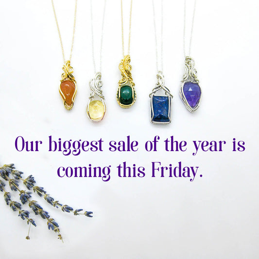 Meaningful Holiday Gifts | Handmade Gemstone Jewelry | Healing Stone Jewelry | Black Friday Deals