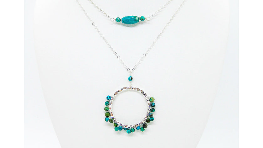 Layered Gemstone Necklaces