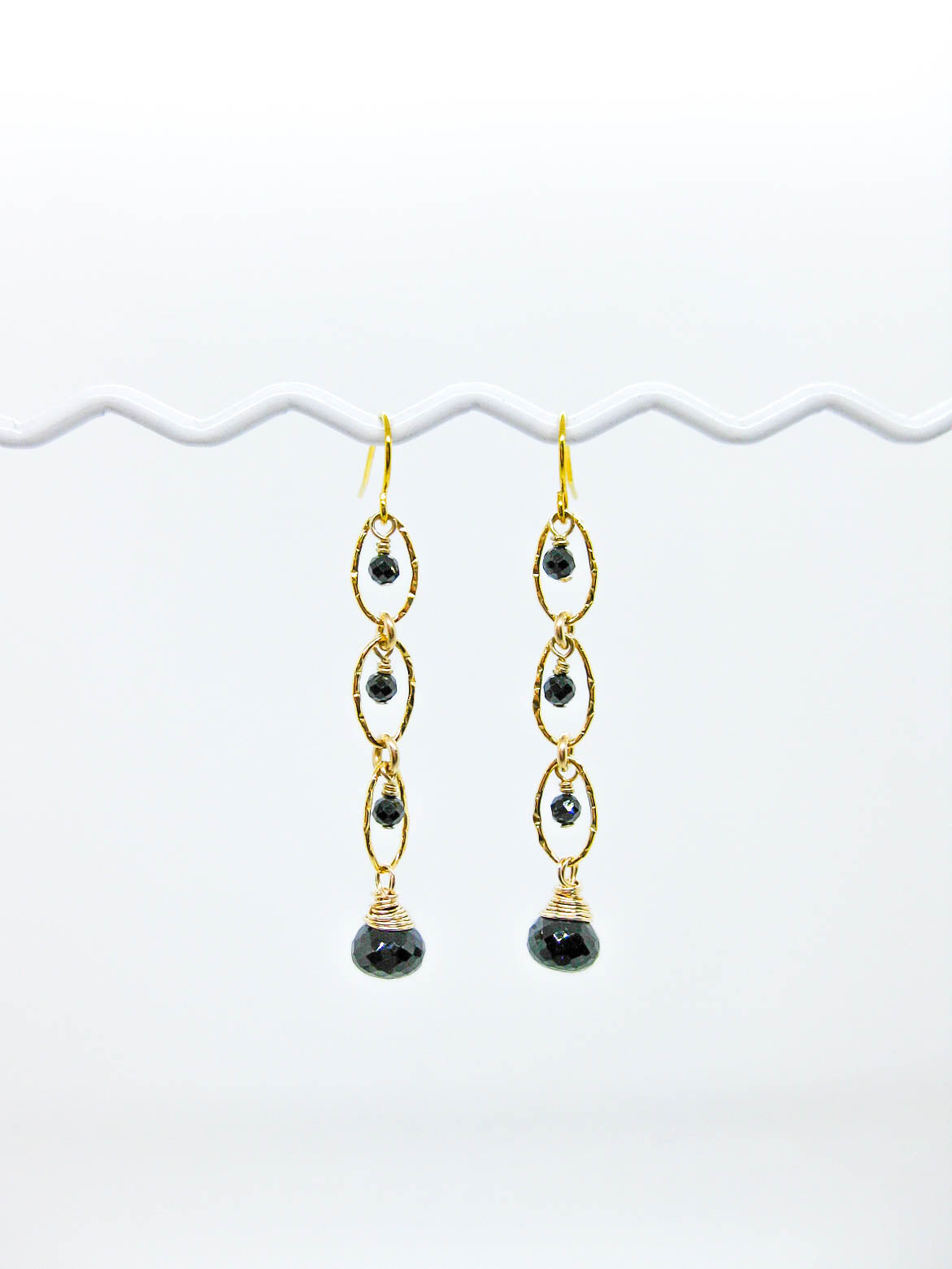 Lilac: Onyx Earrings