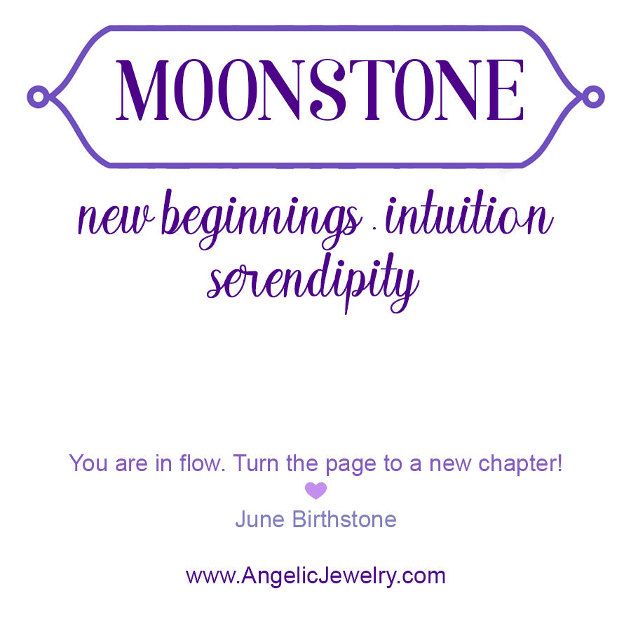 Sage: Moonstone Stretch Bracelet