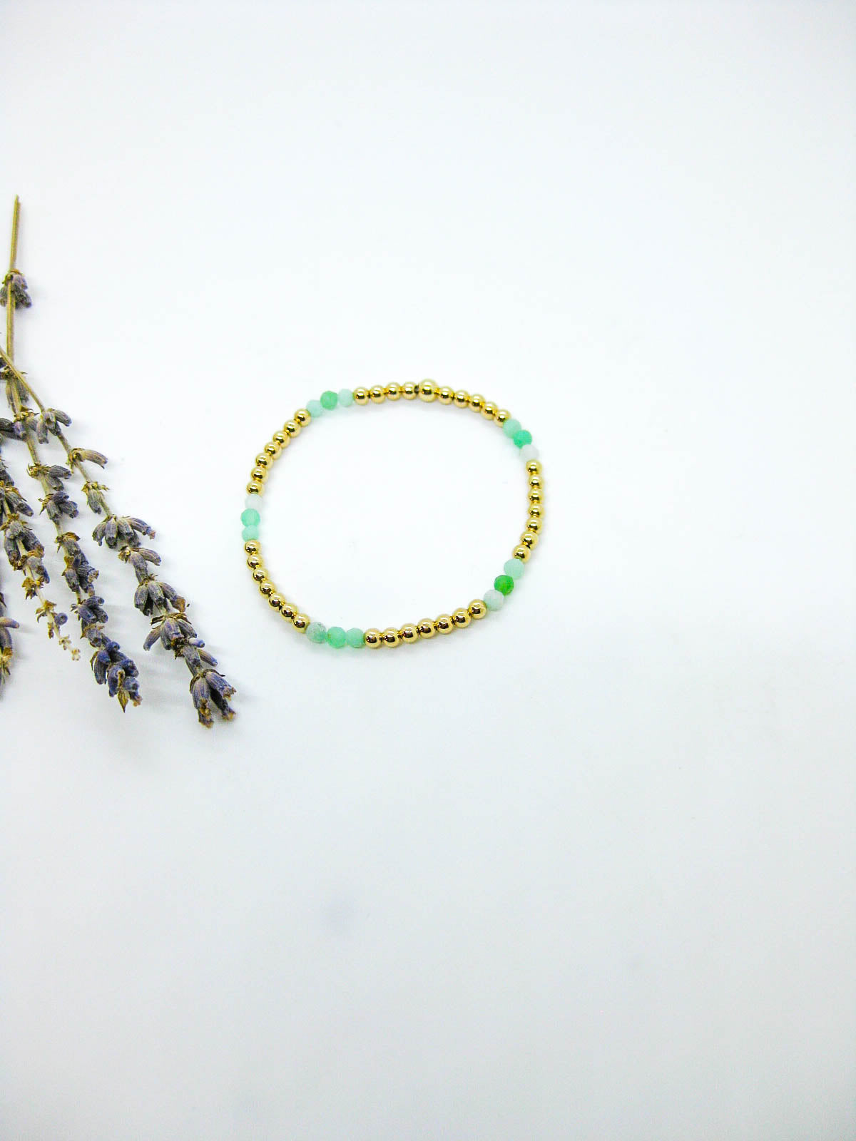 Juniper: Chrysoprase Stretch Bracelet