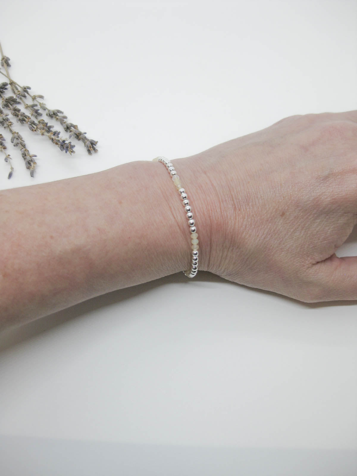 Juniper: Opal Stretch Bracelet