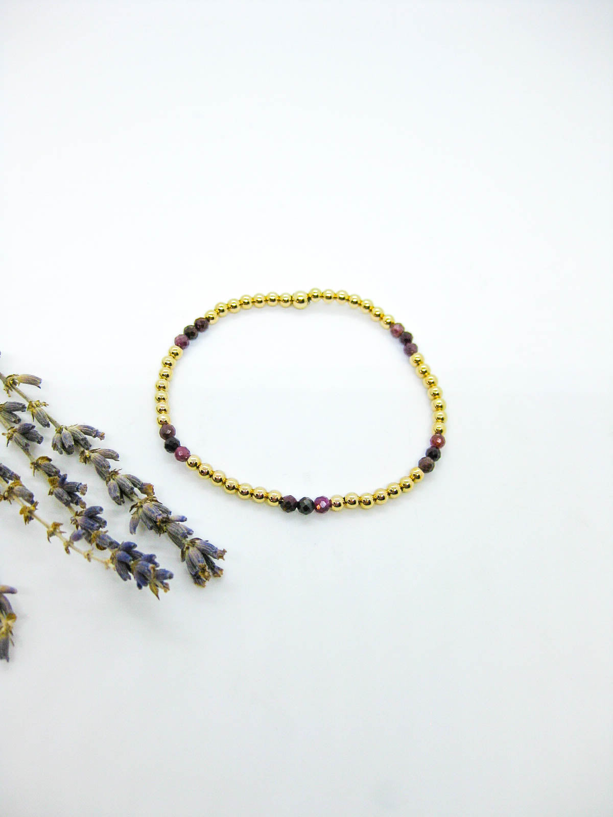 Juniper: Ruby Stretch Bracelet