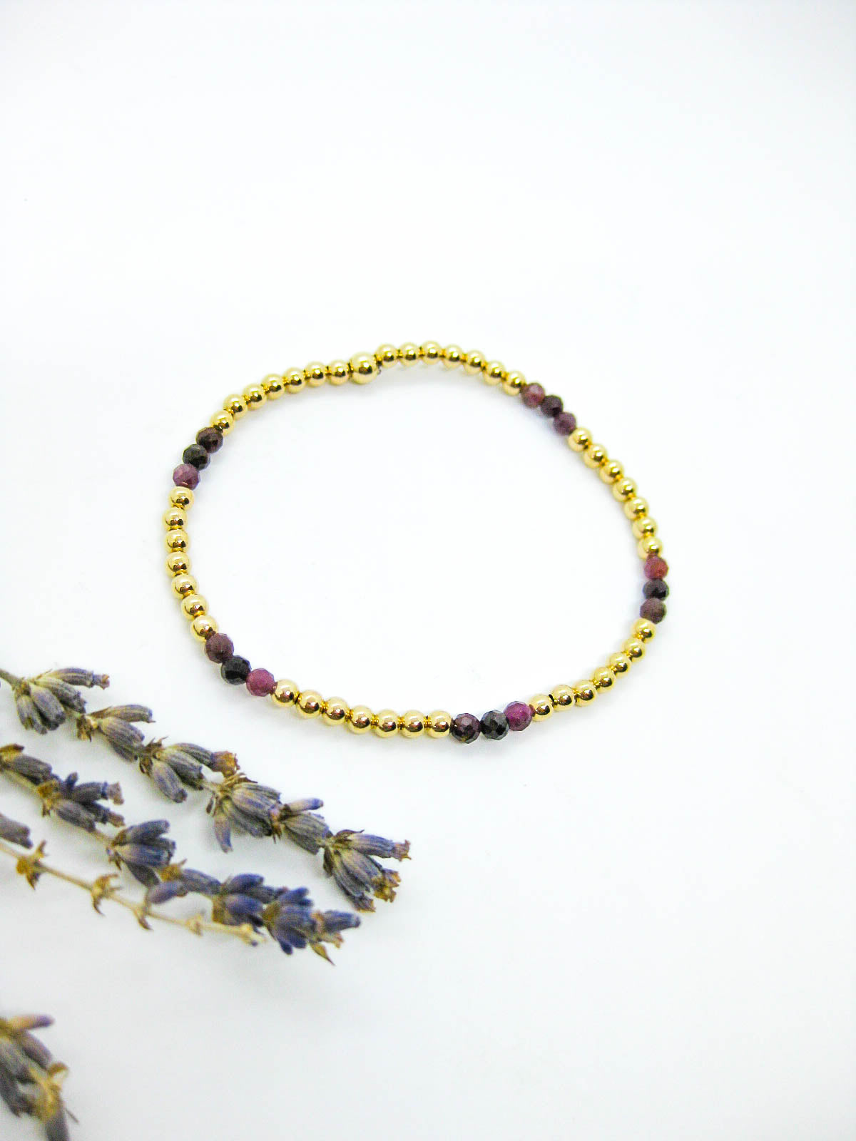 Juniper: Ruby Stretch Bracelet