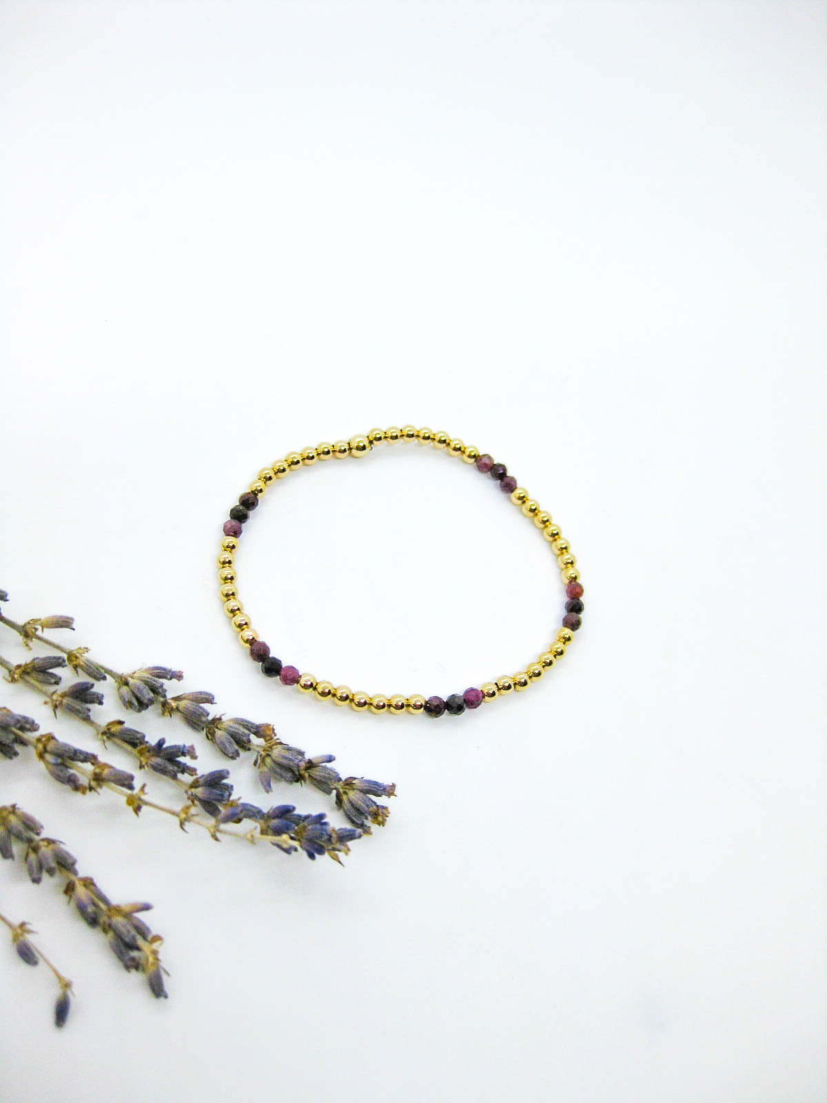Juniper: Ruby Stretch Bracelet