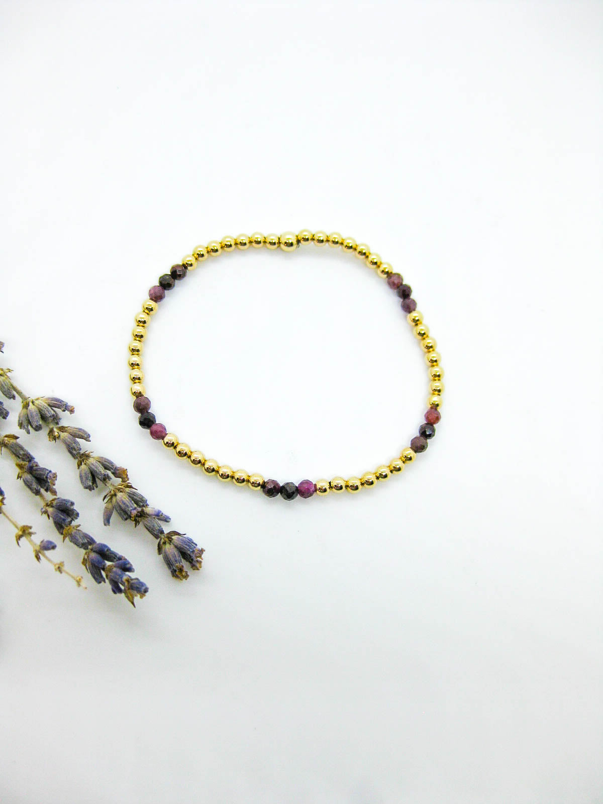 Juniper: Ruby Stretch Bracelet