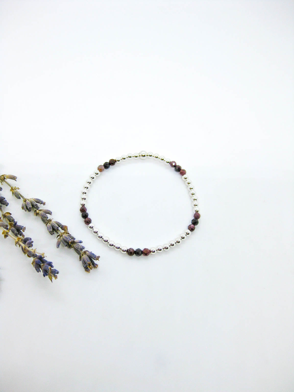 Juniper: Ruby Stretch Bracelet